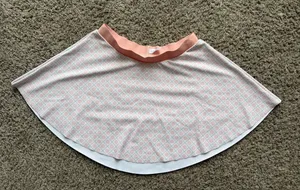 Eleve Dancewear Pink and White Patterned Dance Skirt thumbnail 1