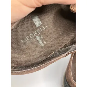 Merrell Encore Buckle Bracken Clogs Womens 10 Brown Good Suede Slip On Shoes thumbnail 7