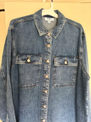 Parke x Target Denim XLarge Workwear Shacket thumbnail 1