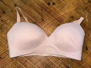 Soma nude Enbliss wireless jersey knit 38D comfortable bra thumbnail 1