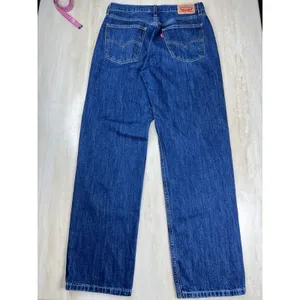 Levis Low Pro Straight Jeans Womens 28 Medium Wash Blue Denim A36 thumbnail 4