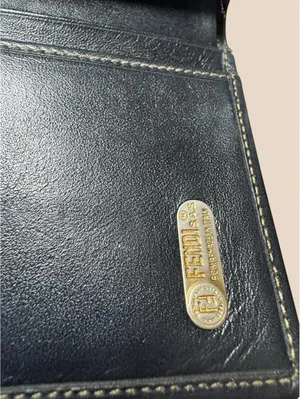 Fendi Vintage Striped Wallet with Leather Trim thumbnail 6