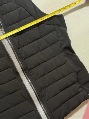 Tangerine Black Quilted Sleeveless Puffer Vest thumbnail 4