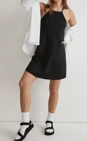 Madewell Flex 2.0 Fitness Dress Black Women's‎ Size Small Athleisure NWT thumbnail 1