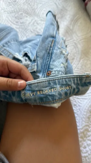 Light Wash American Eagle Jean Shorts thumbnail 4