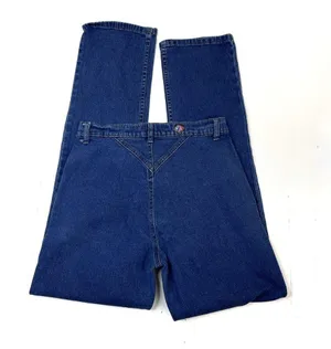 Vintage Posted Bare Back Slim Straight Jeans Size 27 thumbnail 2