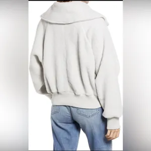 We‎ the Free People Shasta Cardi Jacket in Morning Fog Size XL Revolve thumbnail 3