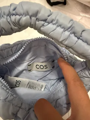 COS Micro Quilted Bag Powder Blue thumbnail 2