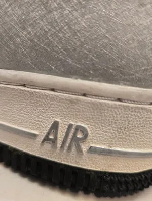 {7Y/W8.5} Nike Air Force 1 GS Sky Nike Metallic Silver Hyper Crimson Toggle thumbnail 10