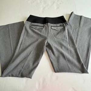 Y2K Express Flare trousers low rise gray color block size 0 thumbnail 9