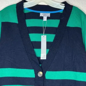 JcPenney Cashmere Blend Cardigan Sweater nwt thumbnail 3
