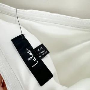 Lulus Luxurious Vision White Satin Off-the-Shoulder Mini Dress Party XS NWT thumbnail 10