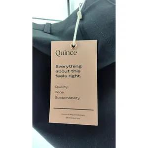 Quince Black Women's Knit Flare Pants thumbnail 3