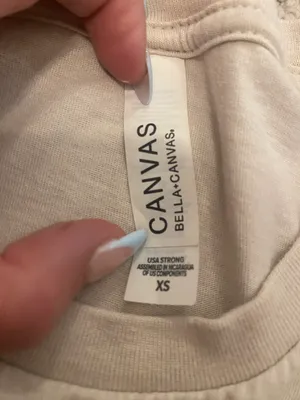 Graphic Tee Tan Size XS thumbnail 3