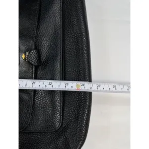 Fossil SKU 7461 Black Leather Crossbody Bag Purse thumbnail 16