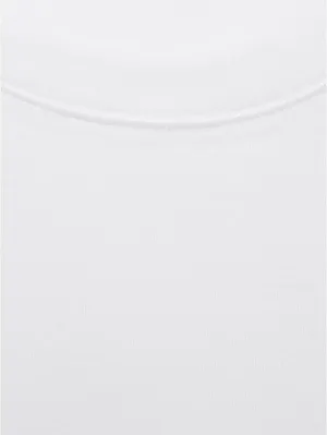 Mango Cotton Short-Sleeved T-Shirt NWT White Small thumbnail 4