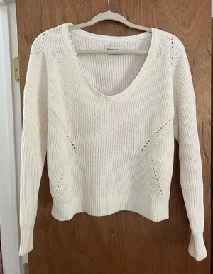 Abercrombie and fitch knit cropped sweater thumbnail 1