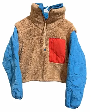 FP‎ Movement Scenic Route Colorblock Pullover Sport Combo Women's Size Small thumbnail 1
