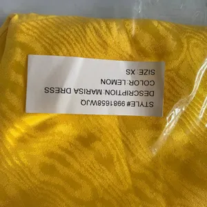NWT Ronny Kobo Marisa Dress‎ in Lemon Yellow thumbnail 6