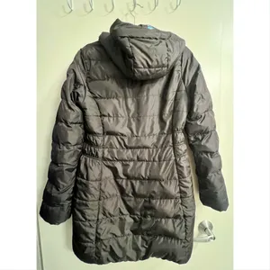 The North Face Women’s Black Hooded Long Puffer Coat thumbnail 9