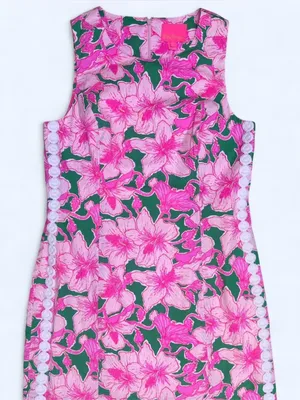 Lilly Pulitzer Mila Stretch Shift Dress Preppy Resort Palm Beach Cruisewear 14 thumbnail 4