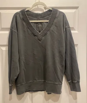 Aerie V-Neck Sweater thumbnail 1