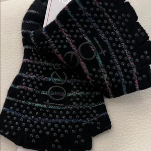 Disney Black ToeSox with Colorful Stripes thumbnail 2