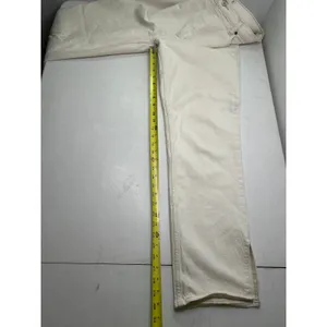 Abercrombie & Fitch 90's Straight Ultra High Rise Off White Jeans in Size 31/12R thumbnail 7