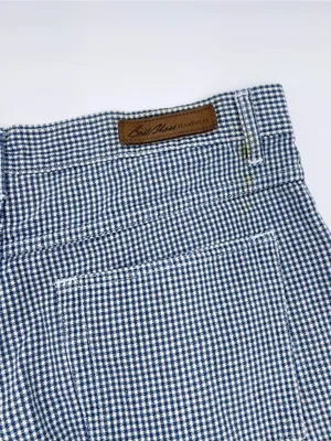 Vintage 90s Y2K Bill Blass Jeans Gingham Denim Mom Shorts Size 12 Cotton Preppy thumbnail 7