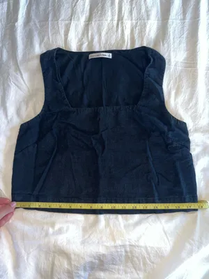 Abercrombie & Fitch Linen-blend tank thumbnail 5