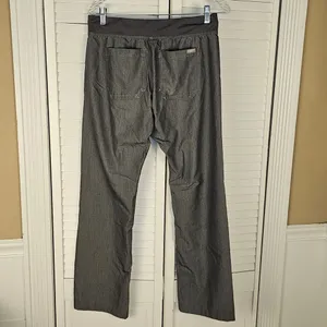 Figs Womens Gray‎ Livingston Basic Scrub Pants Small thumbnail 2