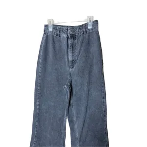 We The Free High Rise‎ Wide Leg Black Jean Size 27 thumbnail 2