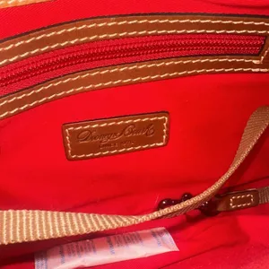 Dooney & Bourke Small Cassidy Crossbody Pebbled Leather Brown Chic Minimalist thumbnail 11