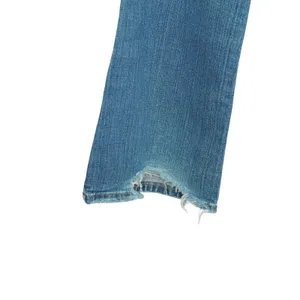 Vintage Y2K Abercrombie & Fitch Women's 8L Bootcut Stretch Jeans Distressed Hem thumbnail 9