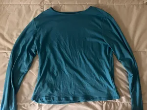 Amazon Long Sleeve Blue Shirt thumbnail 1