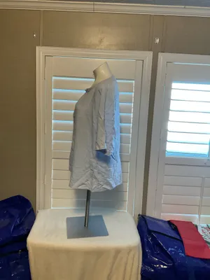 Light blue woman blouse Size XL thumbnail 4