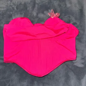 SHEIN Pink Tube Top thumbnail 1