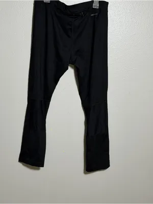 Nike Dri-Fit Women Black Athletic Performance‎ Capri Leggings size L thumbnail 5