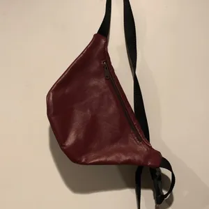 Vintage Mahogany Faux Leather Fanny Pack thumbnail 3