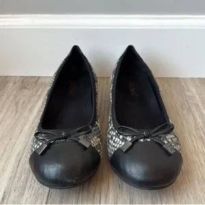 Vionic Minna Snakeskin Leather Ballet Flat thumbnail 4
