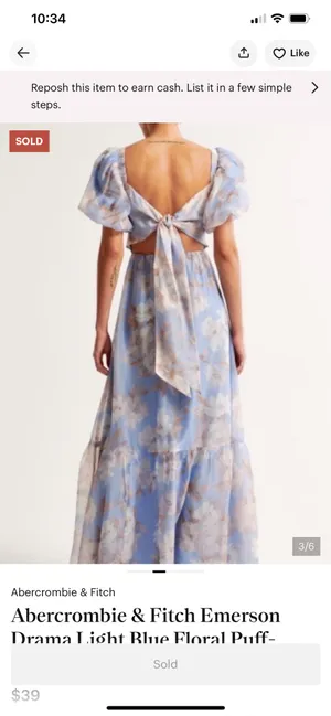 Abercrombie Maxi Dress Floral thumbnail 2