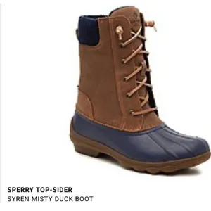 SPERRY TOP SIDER SYREN MISTY Women's Waterproof Duck Fleece Lined Boots Size 8 thumbnail 14