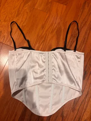 Shein Corset Top Satin  thumbnail 2