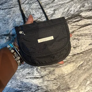 Baggallini Black Crossbody Bag with Gold Accents thumbnail 4