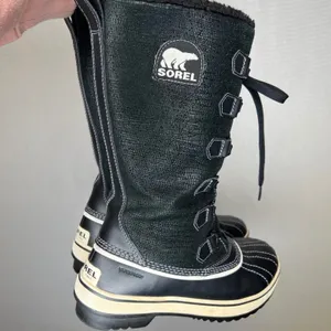 Sorel Tivoli Black Waterproof Winter Snow‎ Boots NL1907-010 Womens 7 thumbnail 2