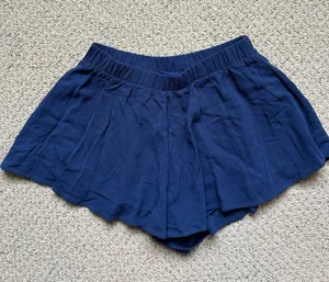 Altar'd State Flowy Shorts Blue S thumbnail 1