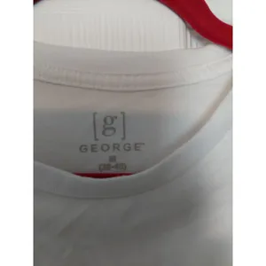 White Graphic Tee Shirt With "Jesus Take The Wheel" Off-Road Design George Brand thumbnail 2