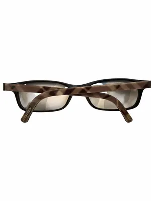 Burberry BE2087 3240 black and plaid optical frame and Signature Nova Check Case thumbnail 2