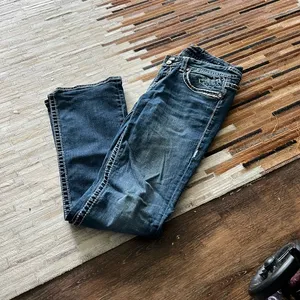 Vigoss Blue Boot Cut Jeans Classic Style thumbnail 1