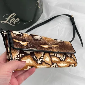 Aldo leather Chetah print crossbody clutch thumbnail 3